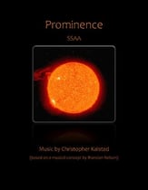 Prominence SSAA choral sheet music cover